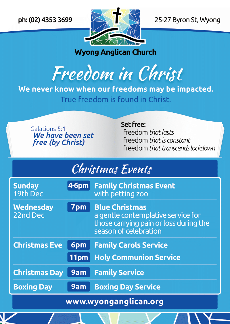 Wyong Anglican Christmas Services and Events