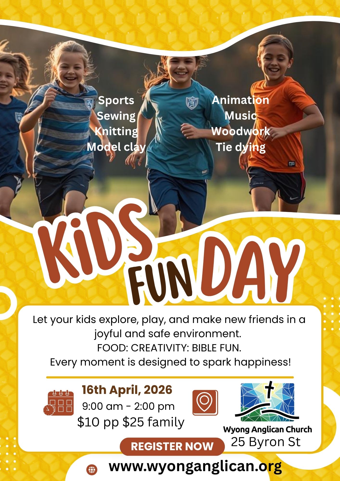 Kids Fun Day flyer