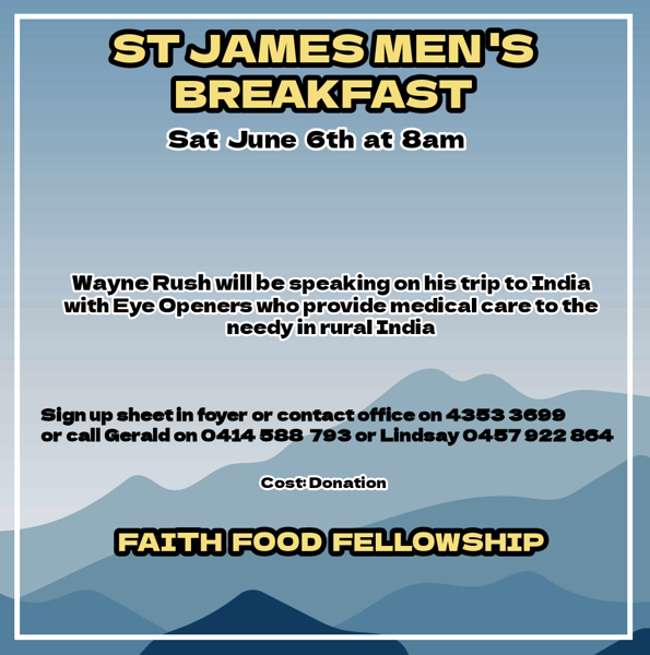 Men's Breakfast June 2026